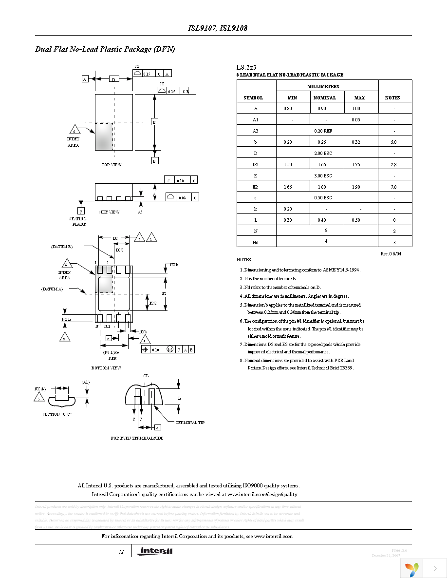 ISL9108IRZ-T Page 12