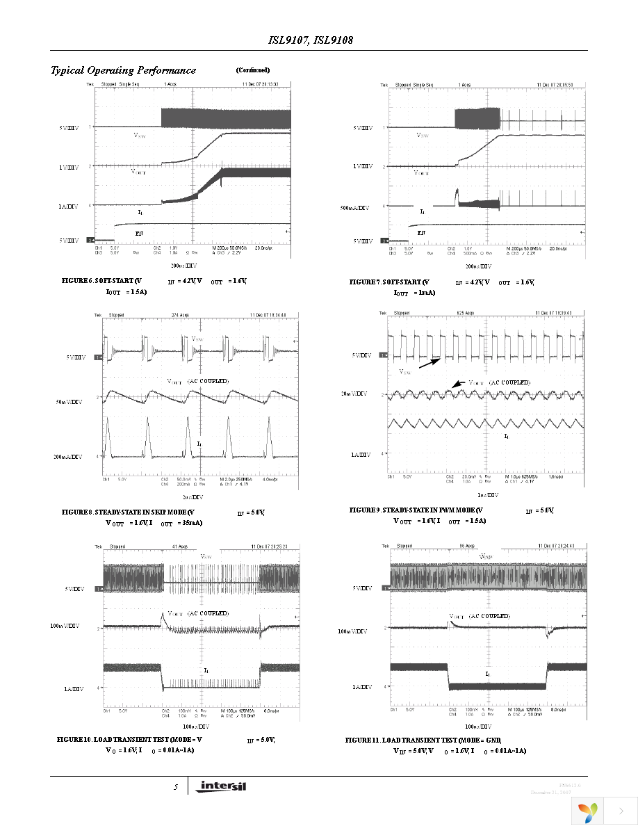 ISL9108IRZ-T Page 5