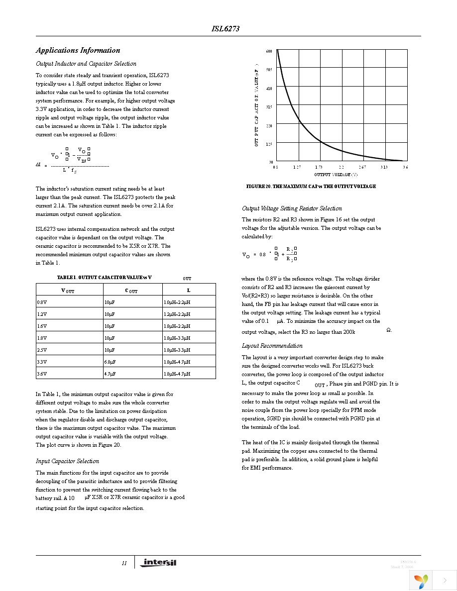 ISL6273IRZ Page 11