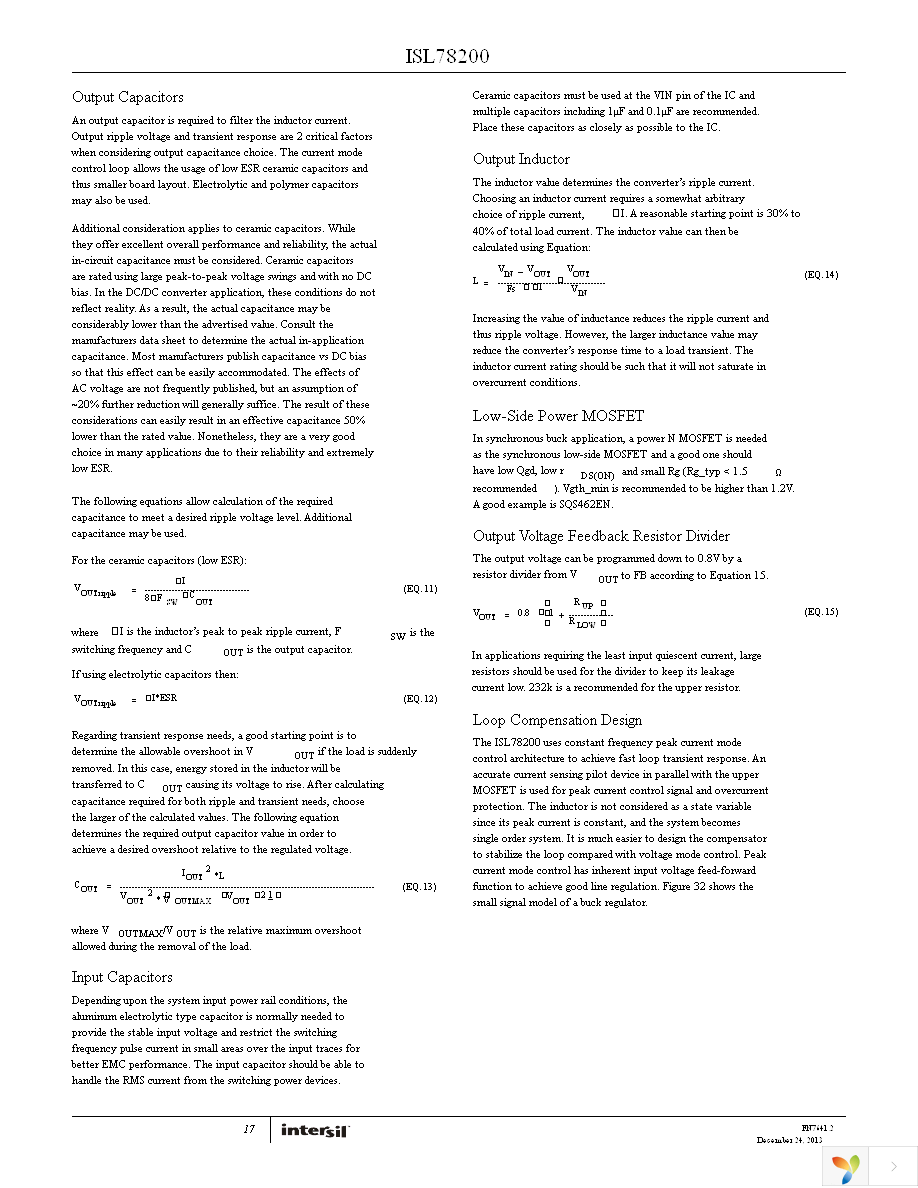 ISL78200AVEZ-T Page 17