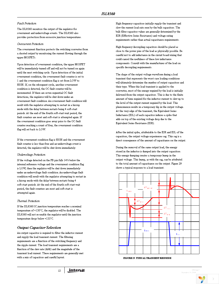 ISL8560IRZ-T Page 12