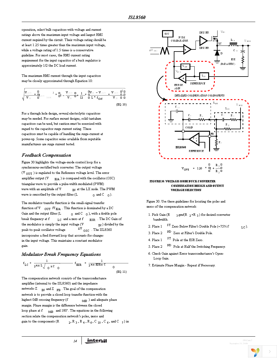 ISL8560IRZ-T Page 14