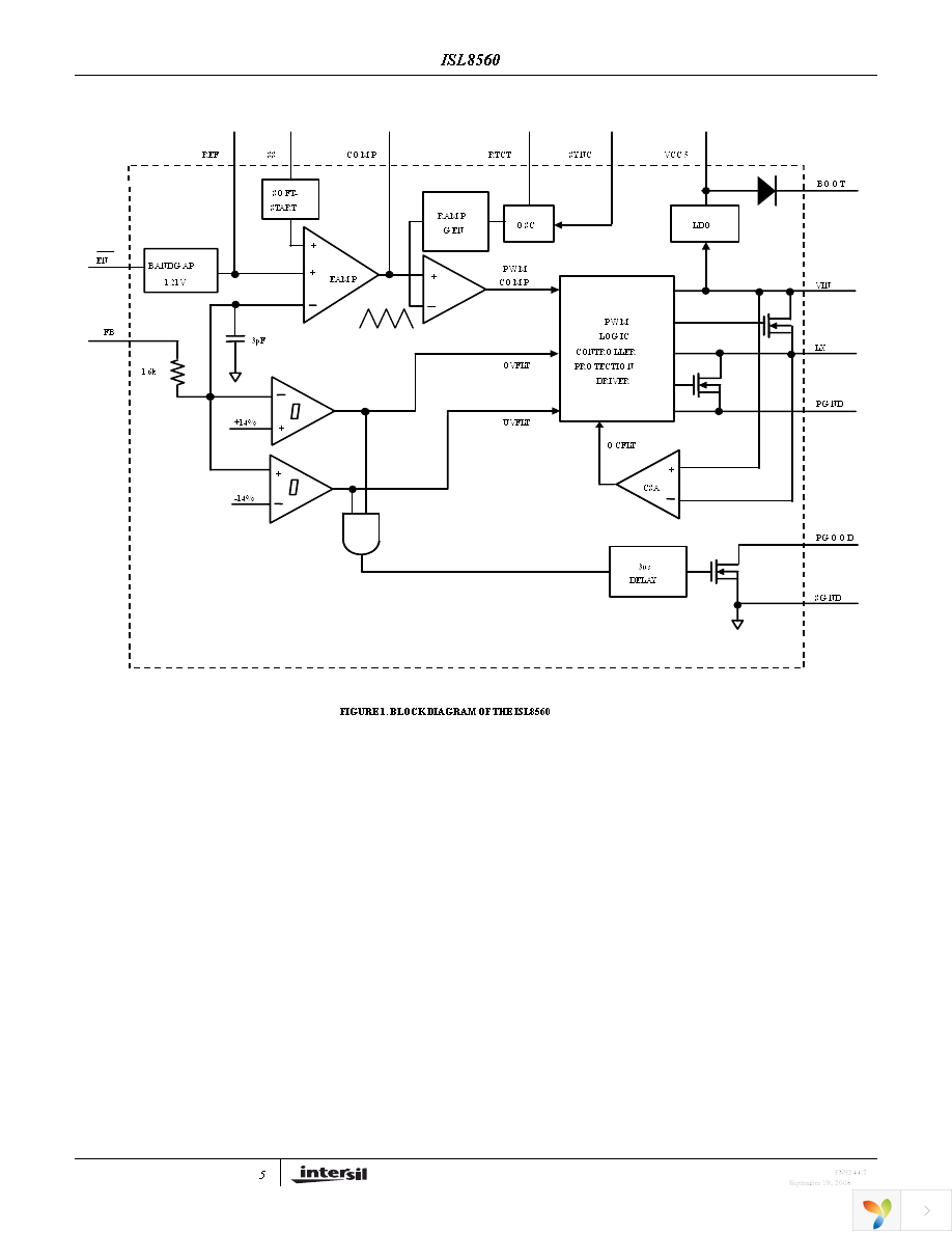 ISL8560IRZ-T Page 5