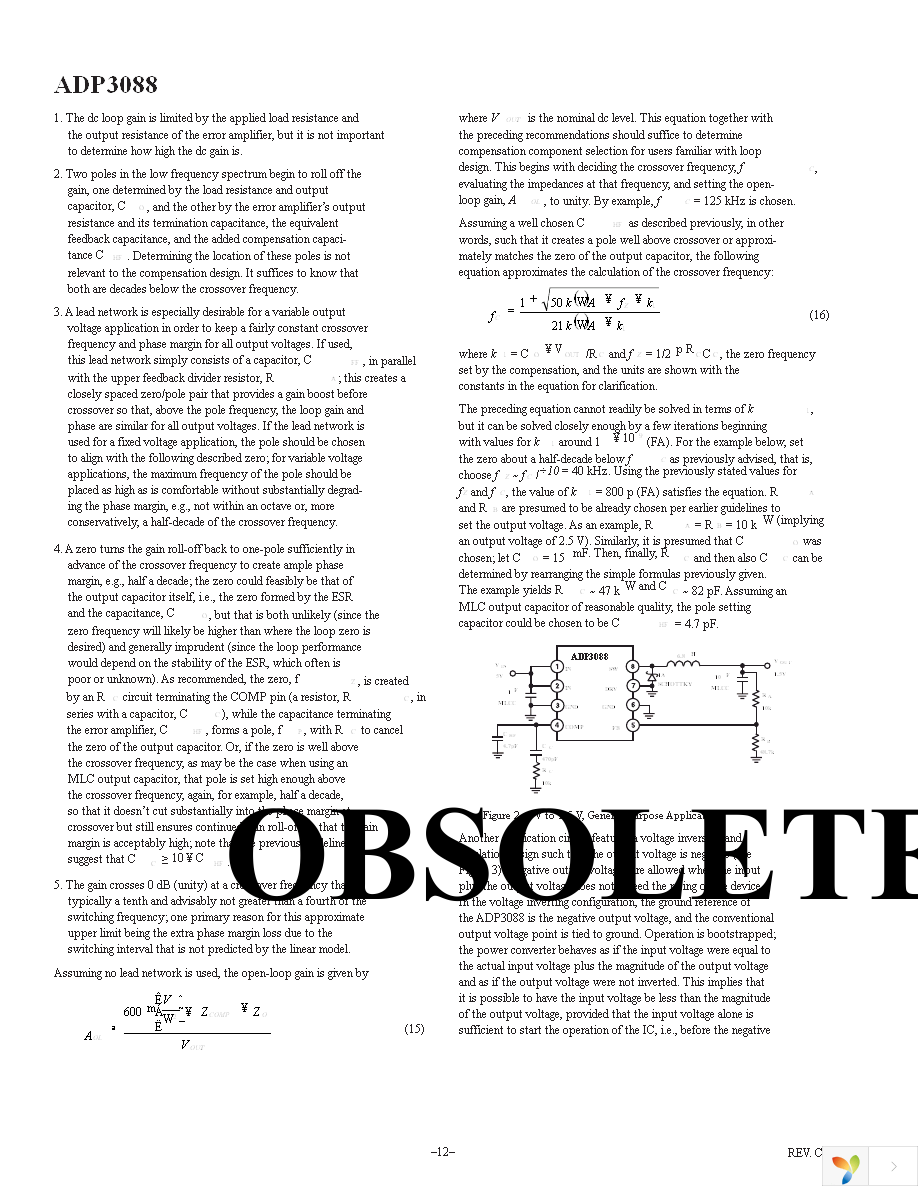 ADP3088ARM-REEL7 Page 12