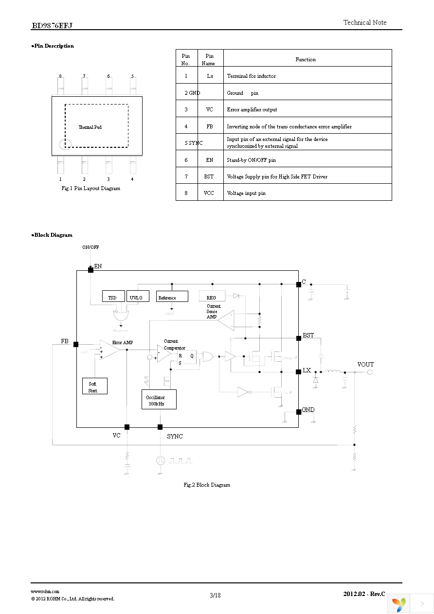 BD9876EFJ-E2 Page 3