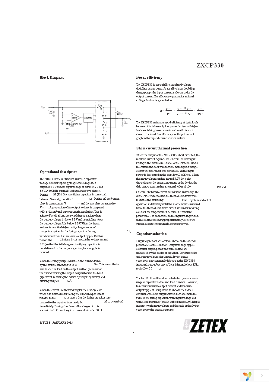 ZXCP330E6TA Page 5