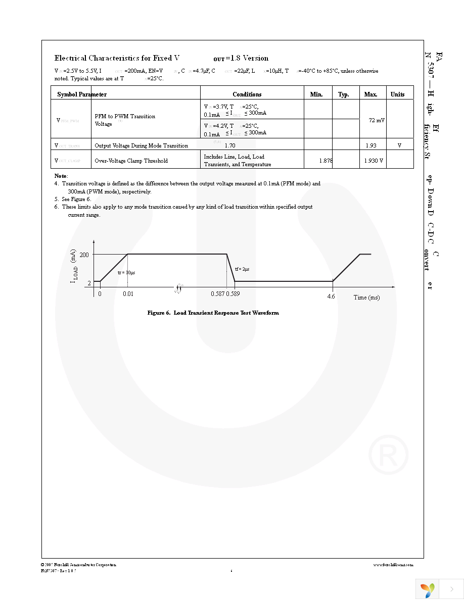 FAN5307S18X Page 6