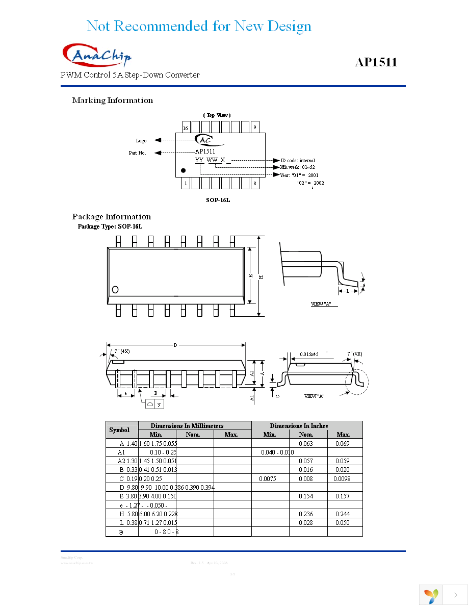 AP1511SL-13 Page 5