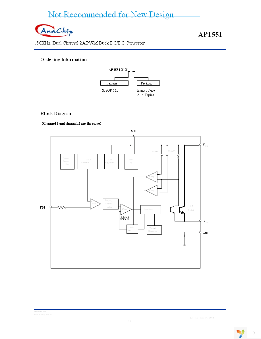 AP1551SL-13 Page 2