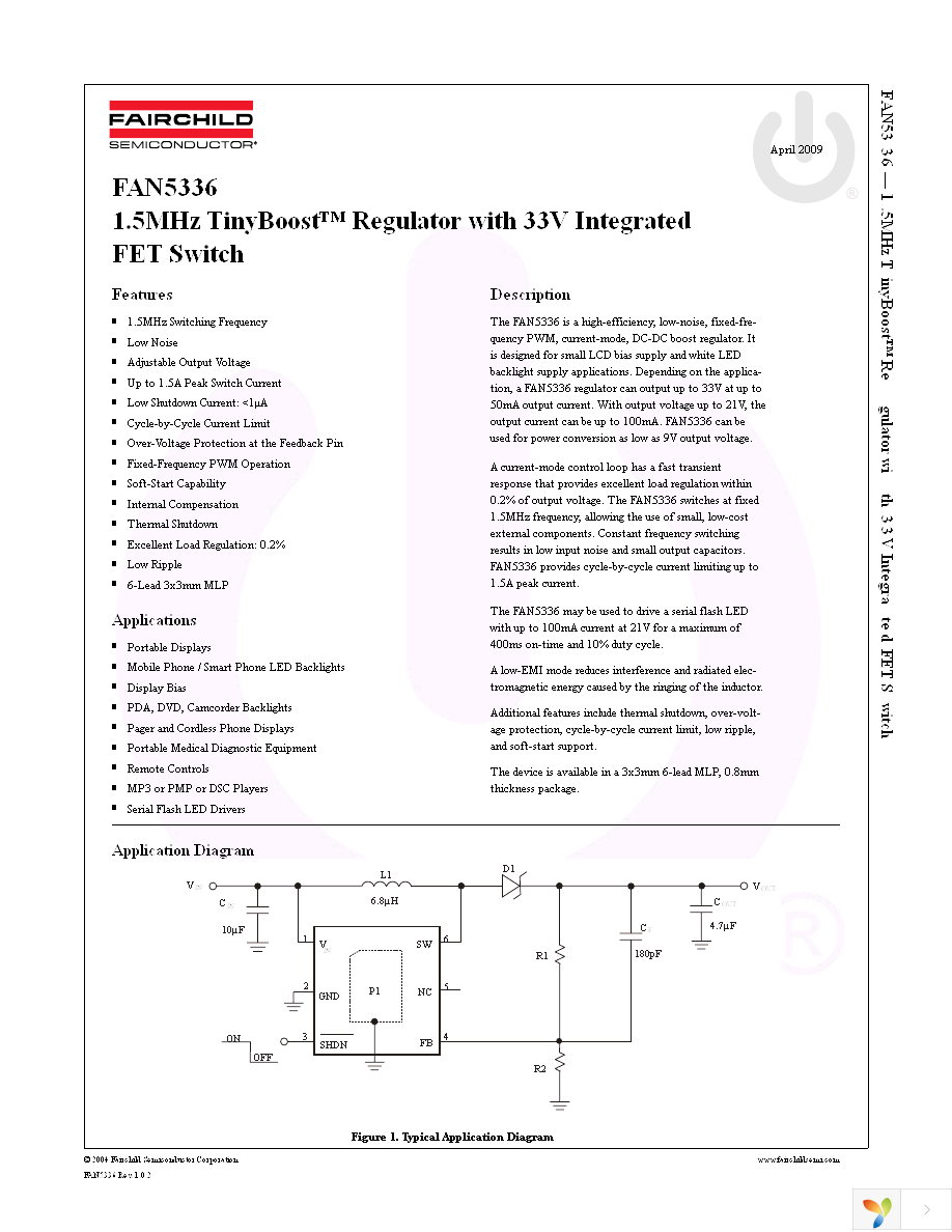 FAN5336MPX Page 1