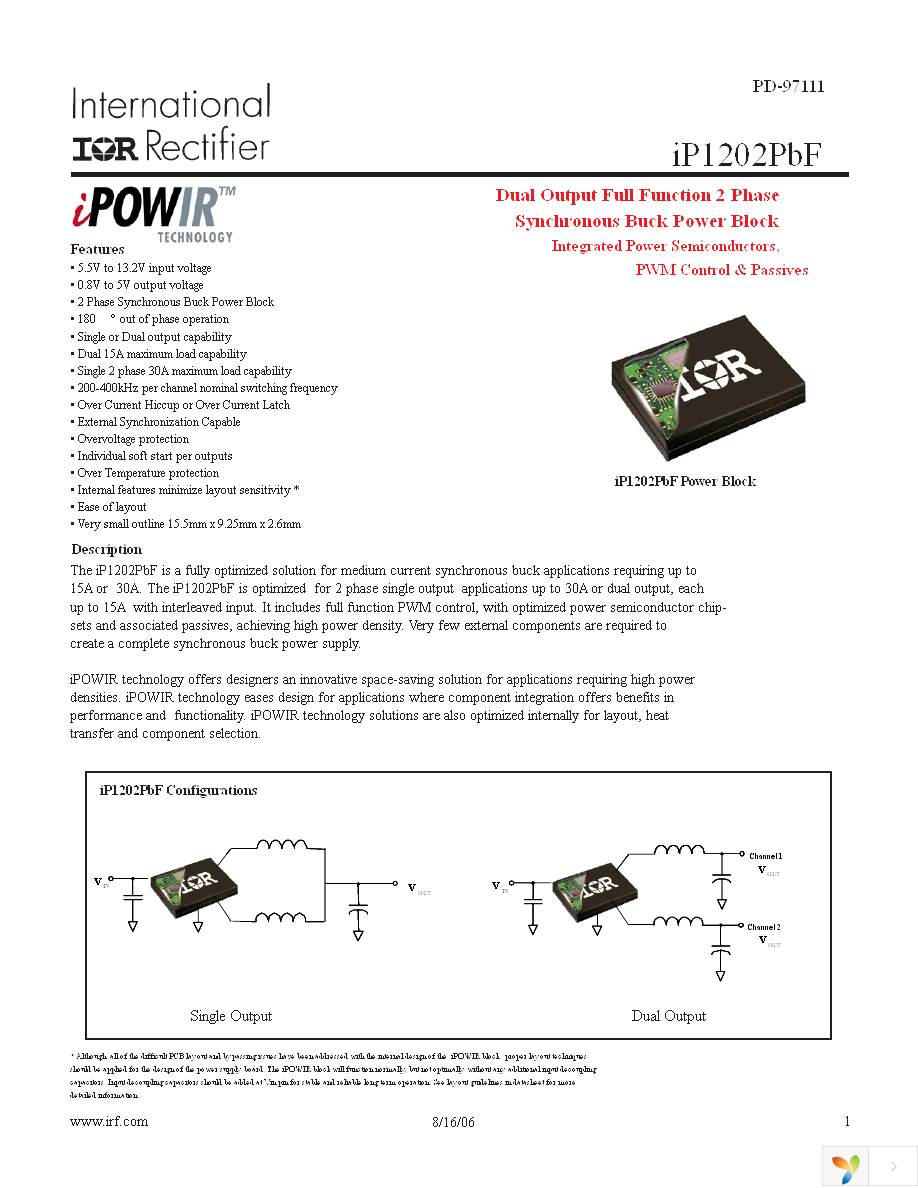 IP1202PBF Page 1