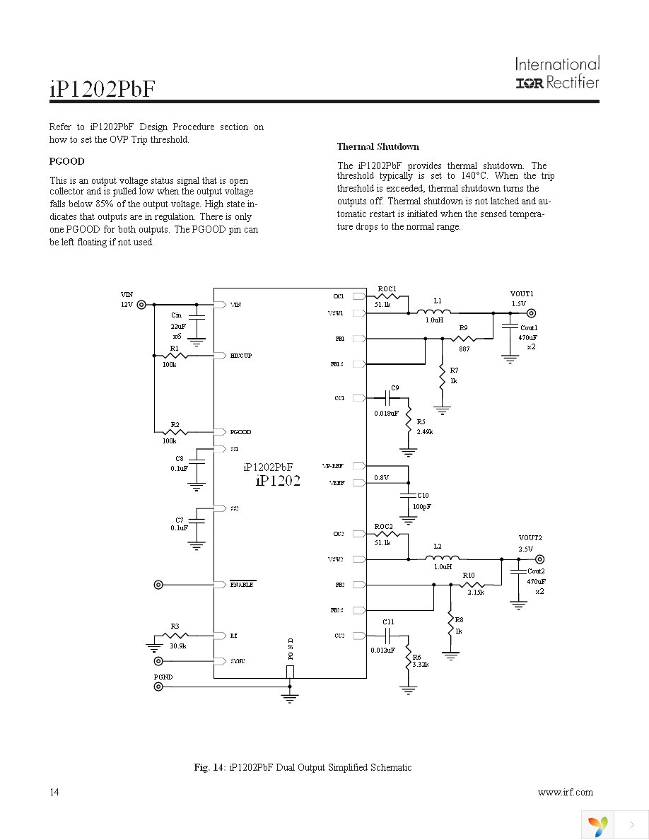 IP1202PBF Page 14