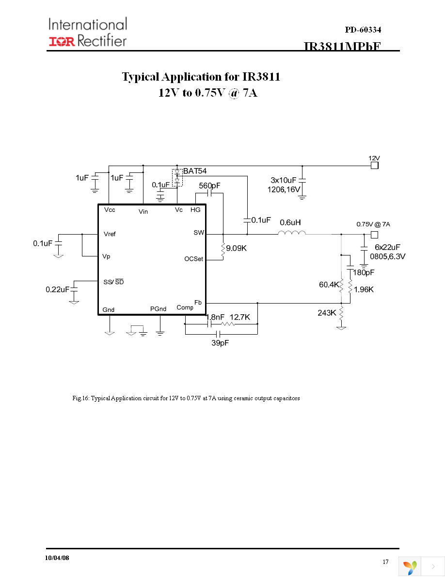 IR3811MTRPBF Page 17