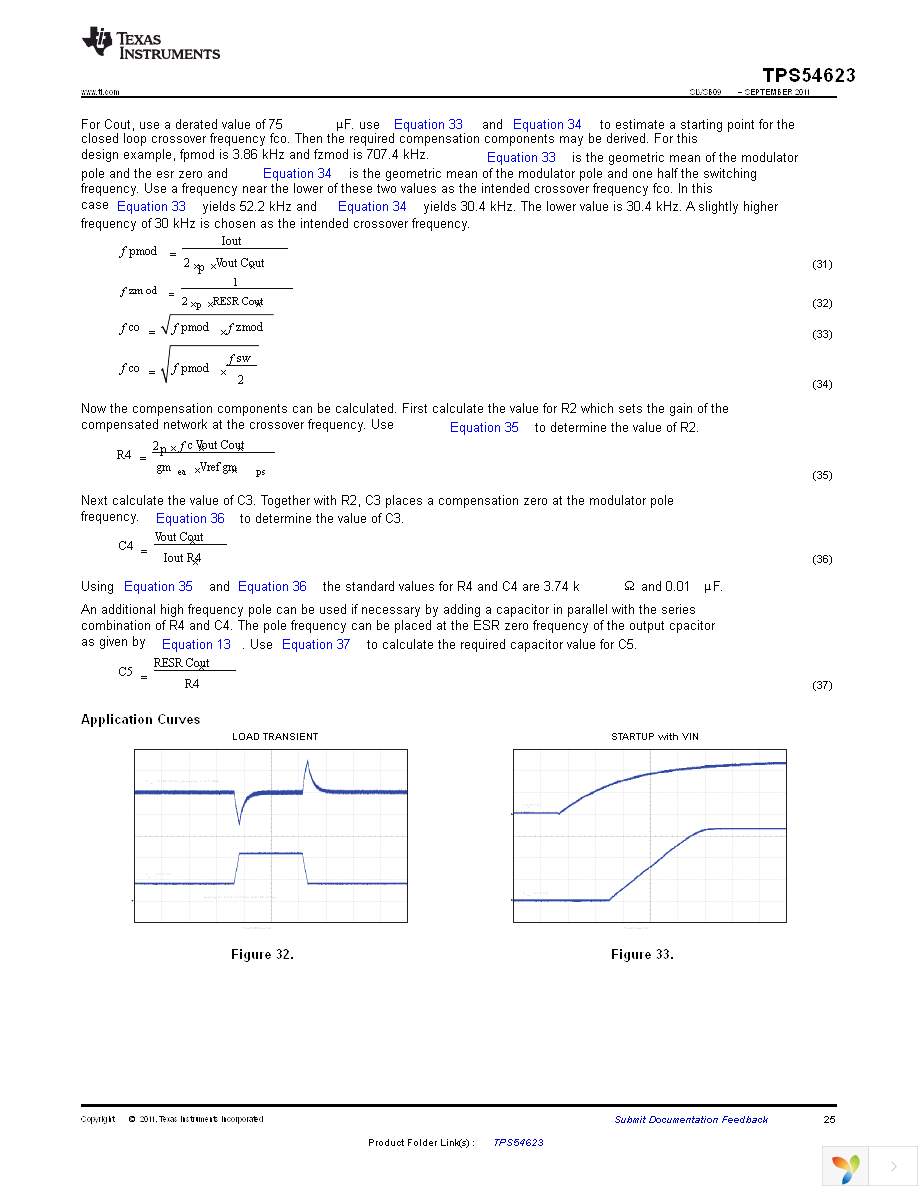 TPS54623RHLT Page 25