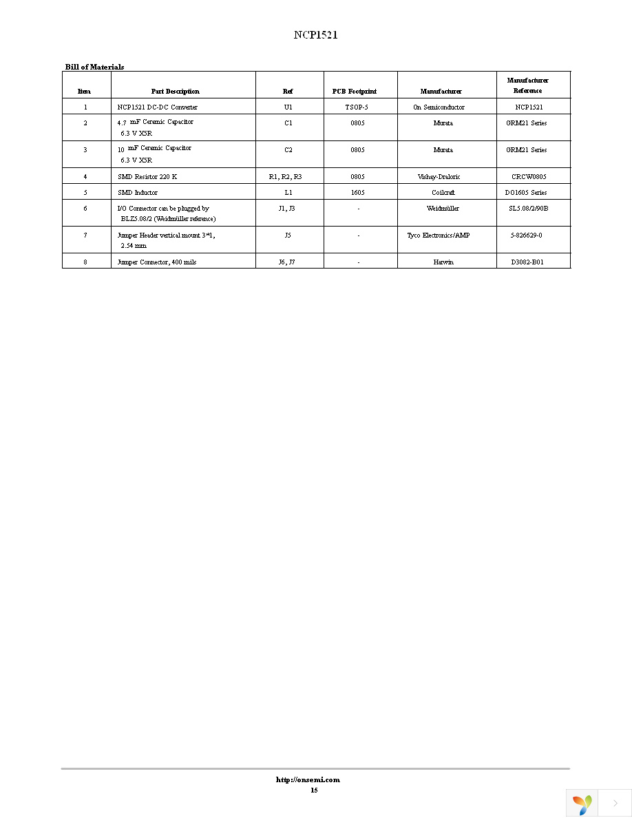 NCP1521ASNT1G Page 15