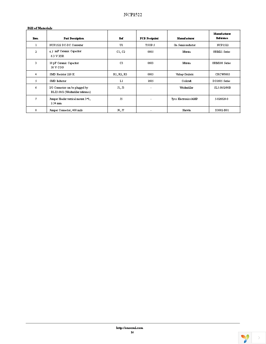 NCP1522ASNT1G Page 16