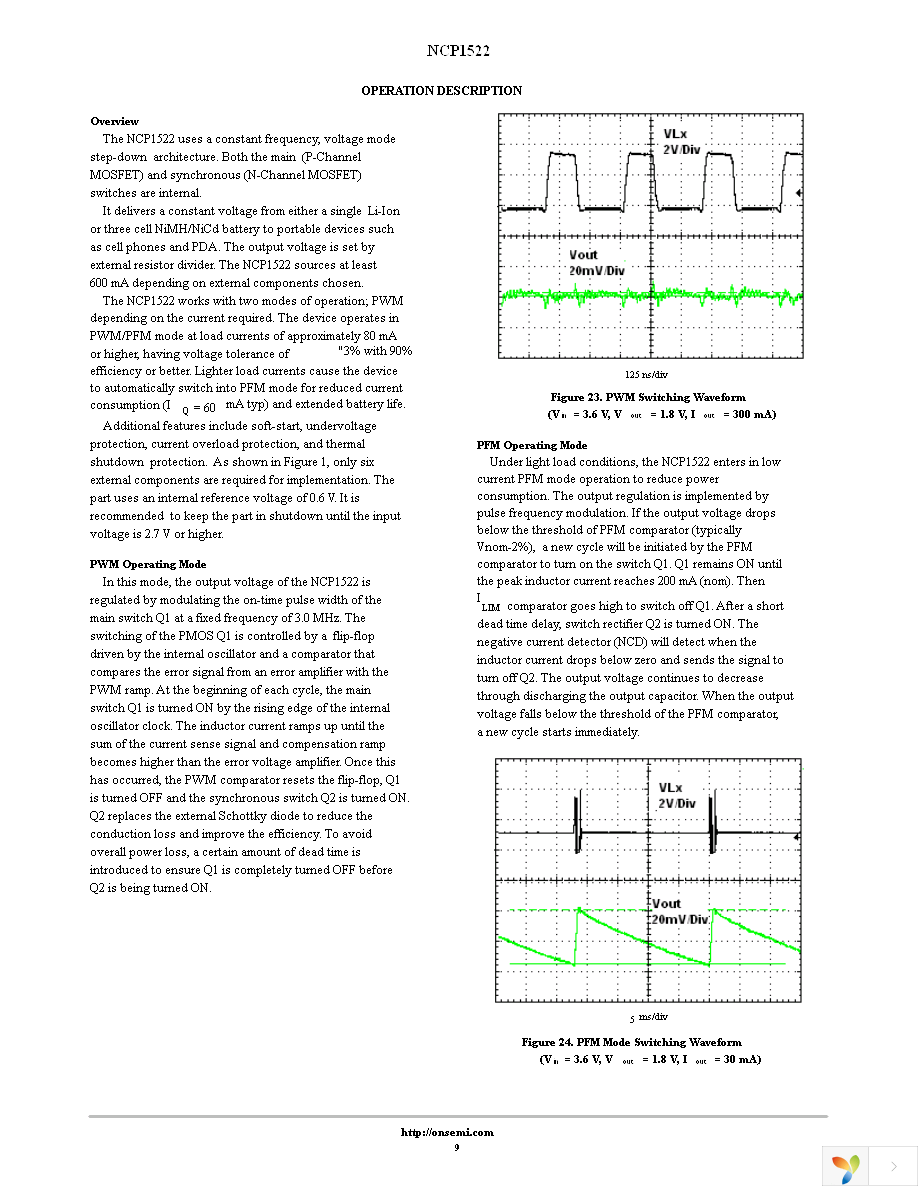 NCP1522ASNT1G Page 9