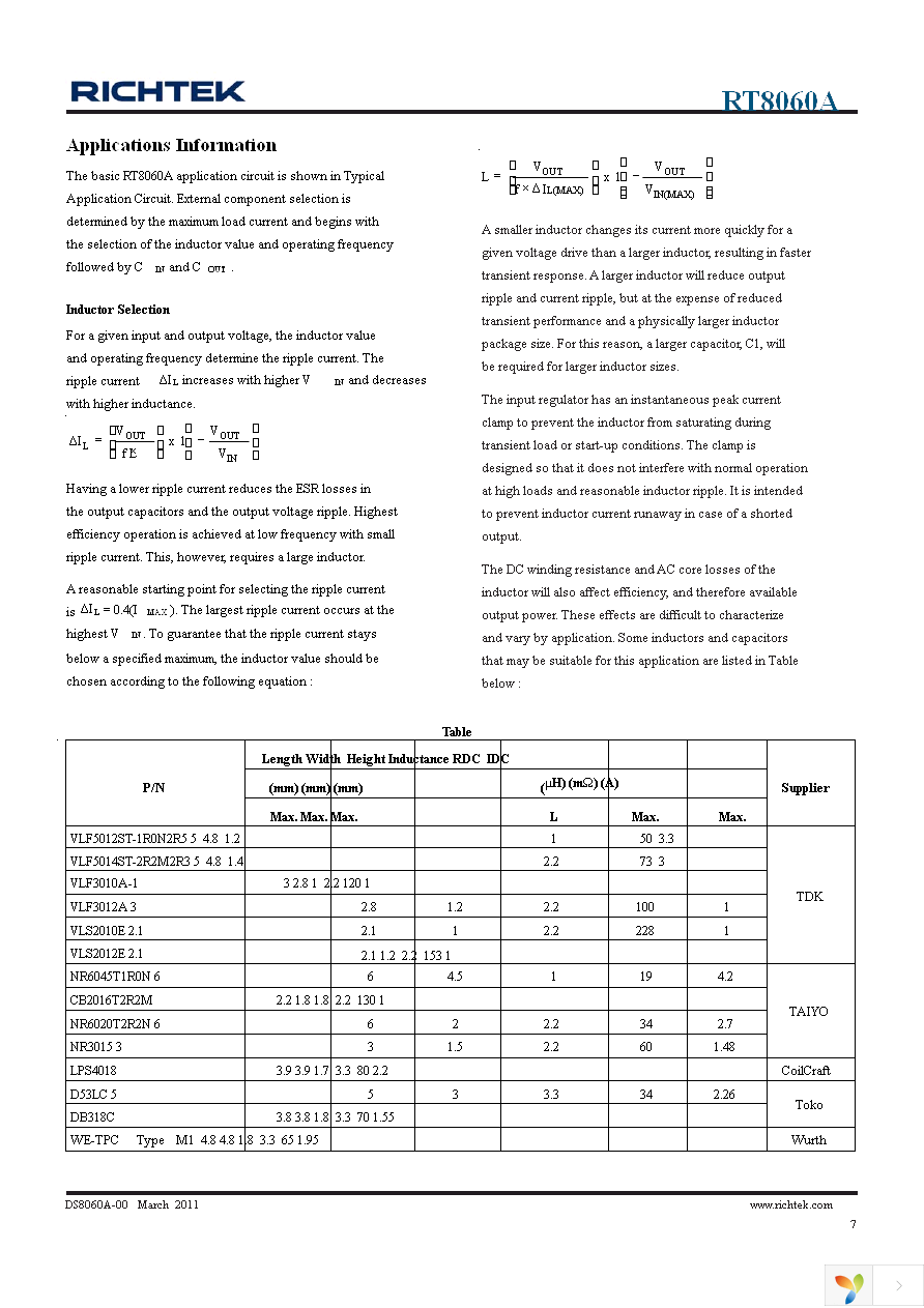 RT8060AGB Page 7