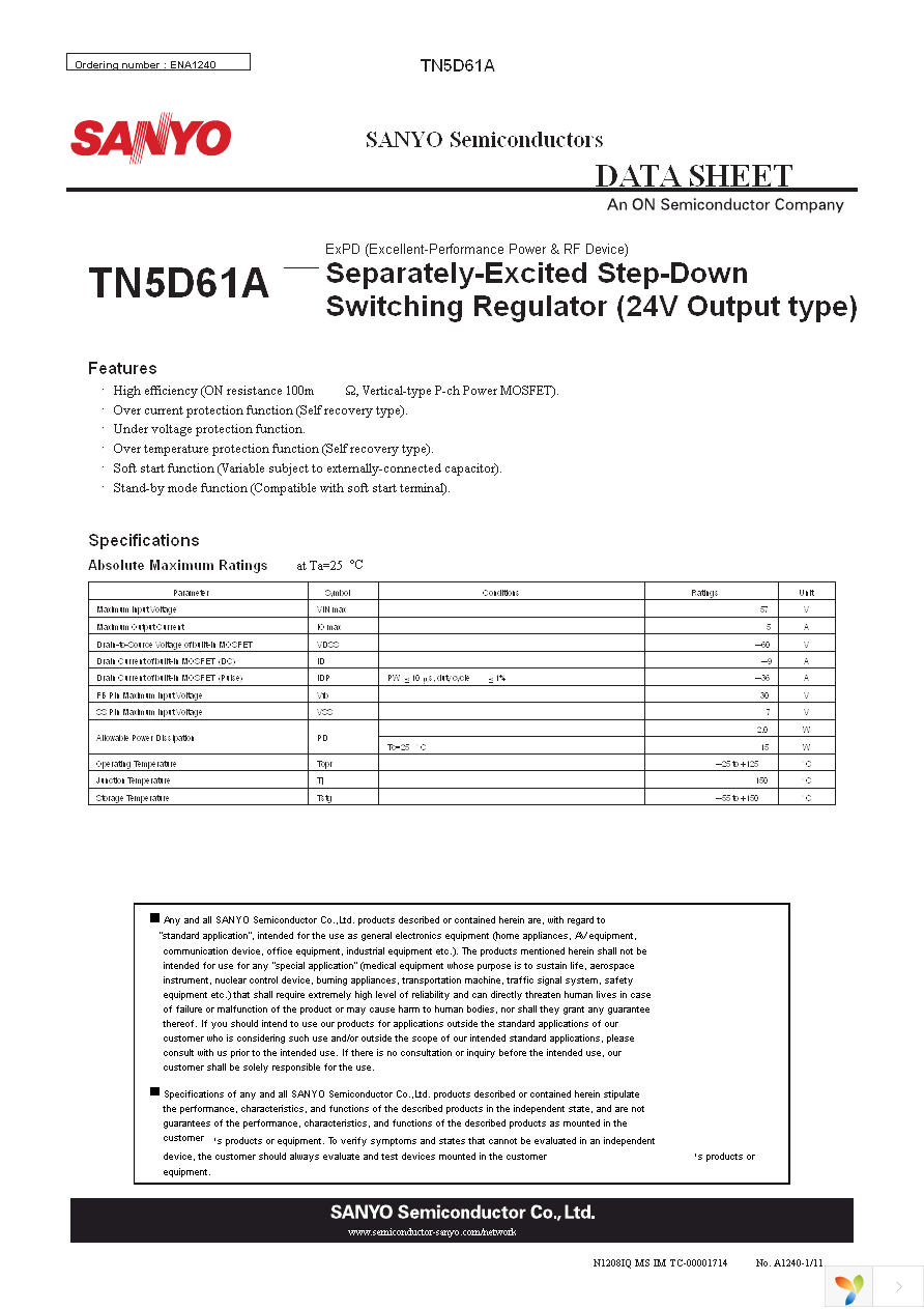 TN5D61A-HB11-E Page 1