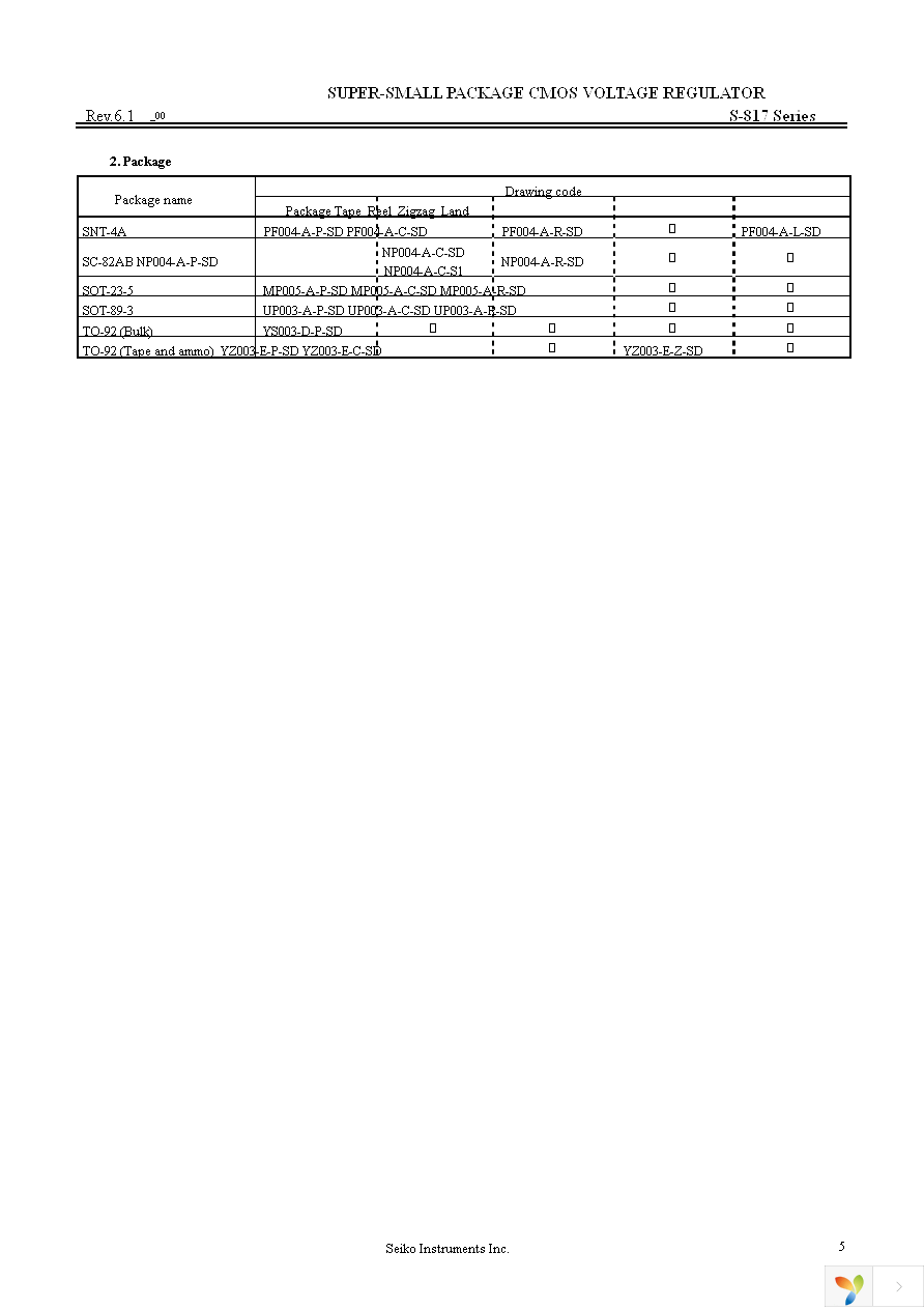 S-817A33ANB-CUWT2G Page 5