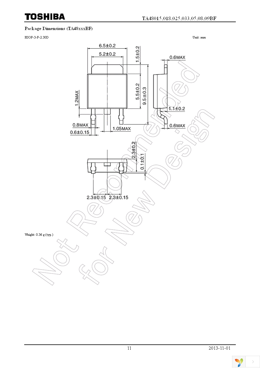 TA4805BF(T6L1,NQ) Page 11