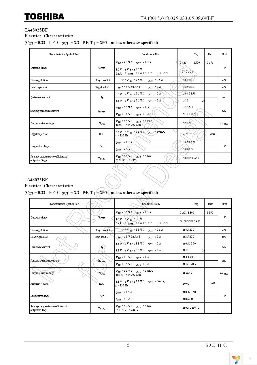 TA4805BF(T6L1,NQ) Page 5