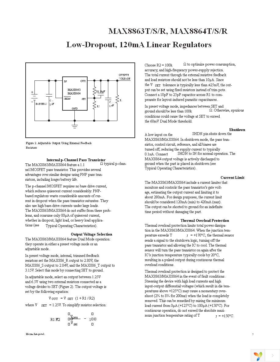MAX8863TEUK+T Page 7