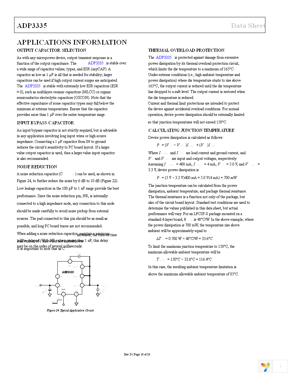 ADP3335ARMZ-5-REEL Page 10