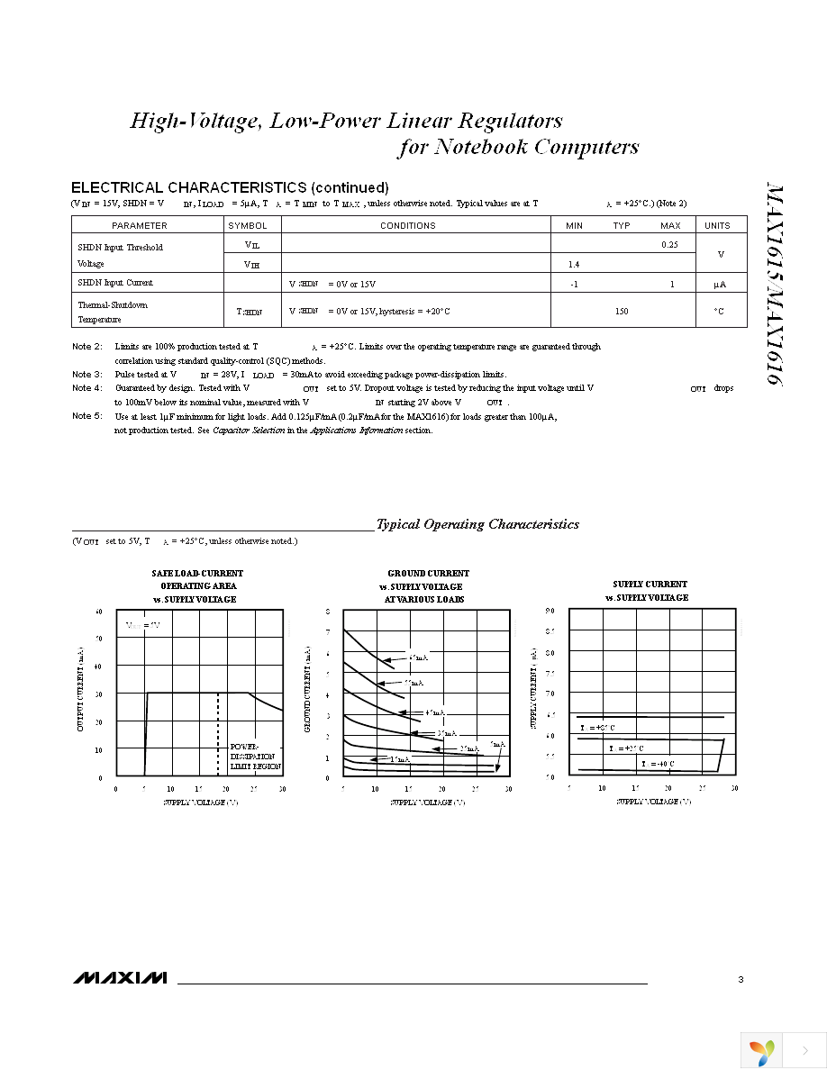 MAX1615EUK+T Page 3