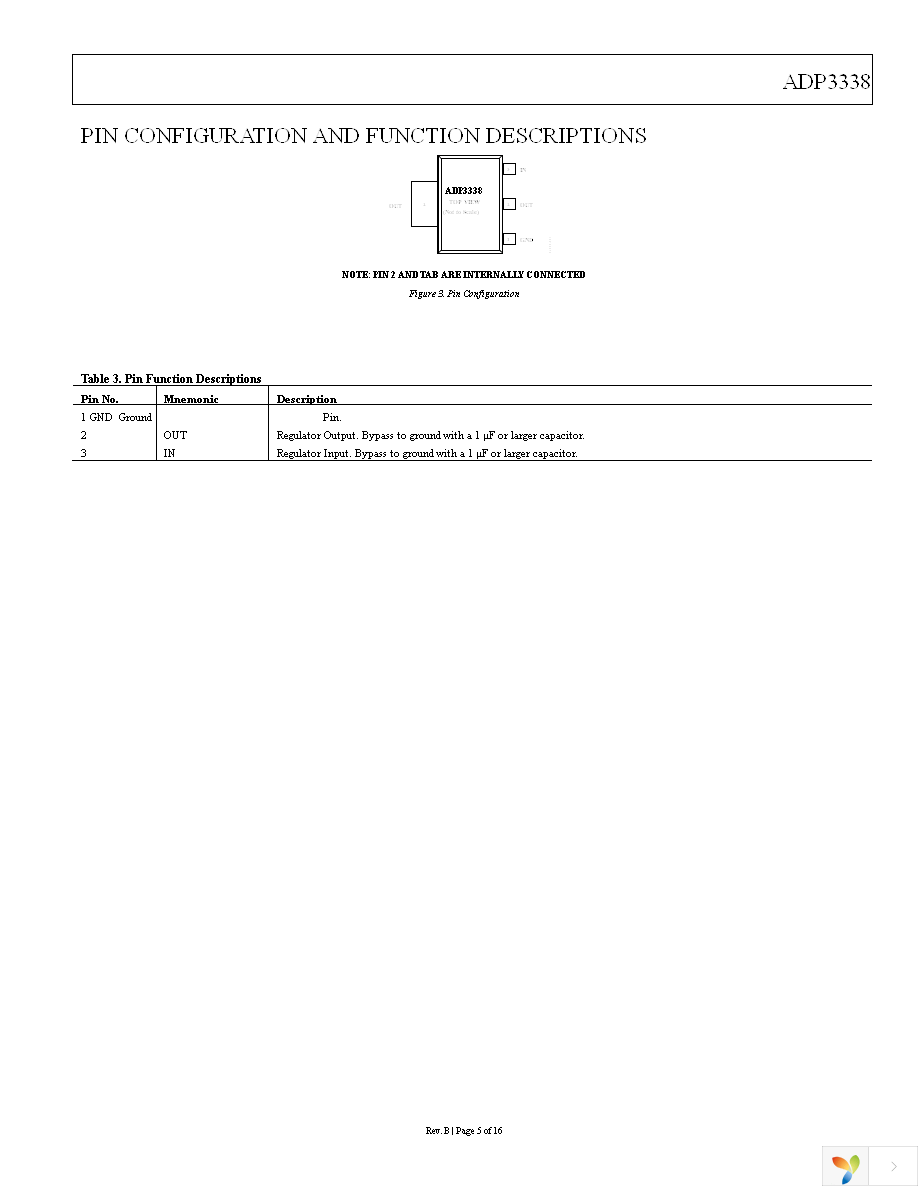 ADP3338AKCZ-5-REEL Page 5