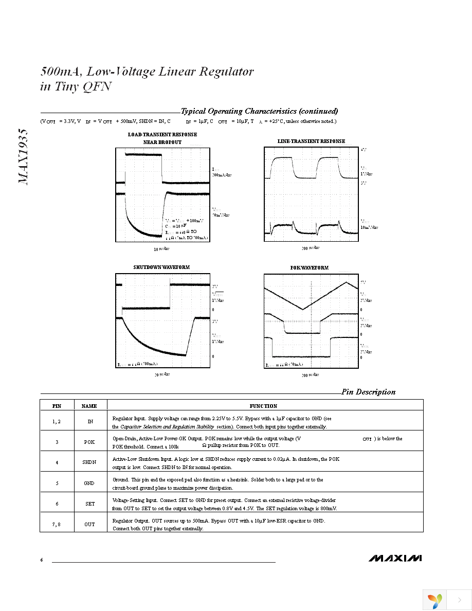 MAX1935ETA+T Page 6