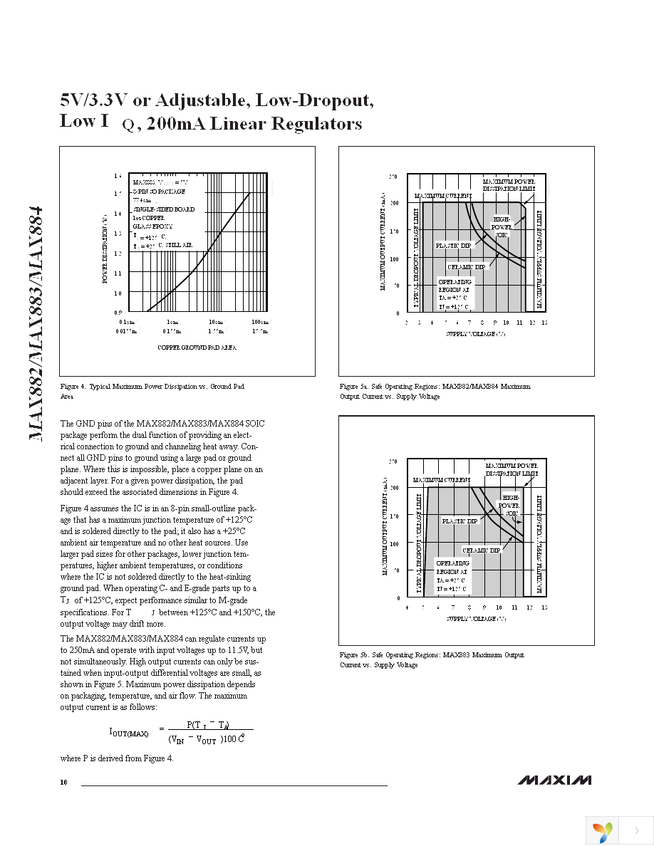 MAX882CSA+ Page 10