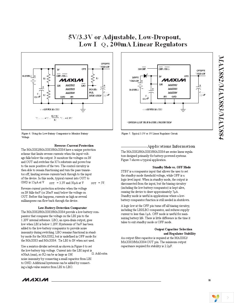 MAX882CSA+ Page 11