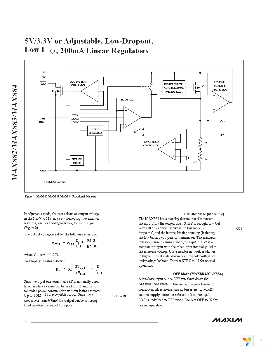 MAX882CSA+ Page 8