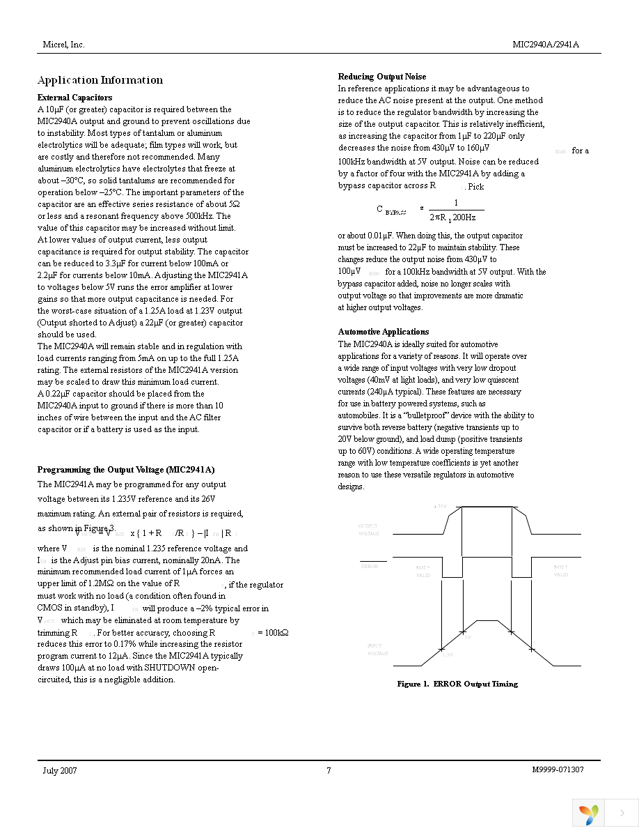 MIC2940A-3.3WT Page 7