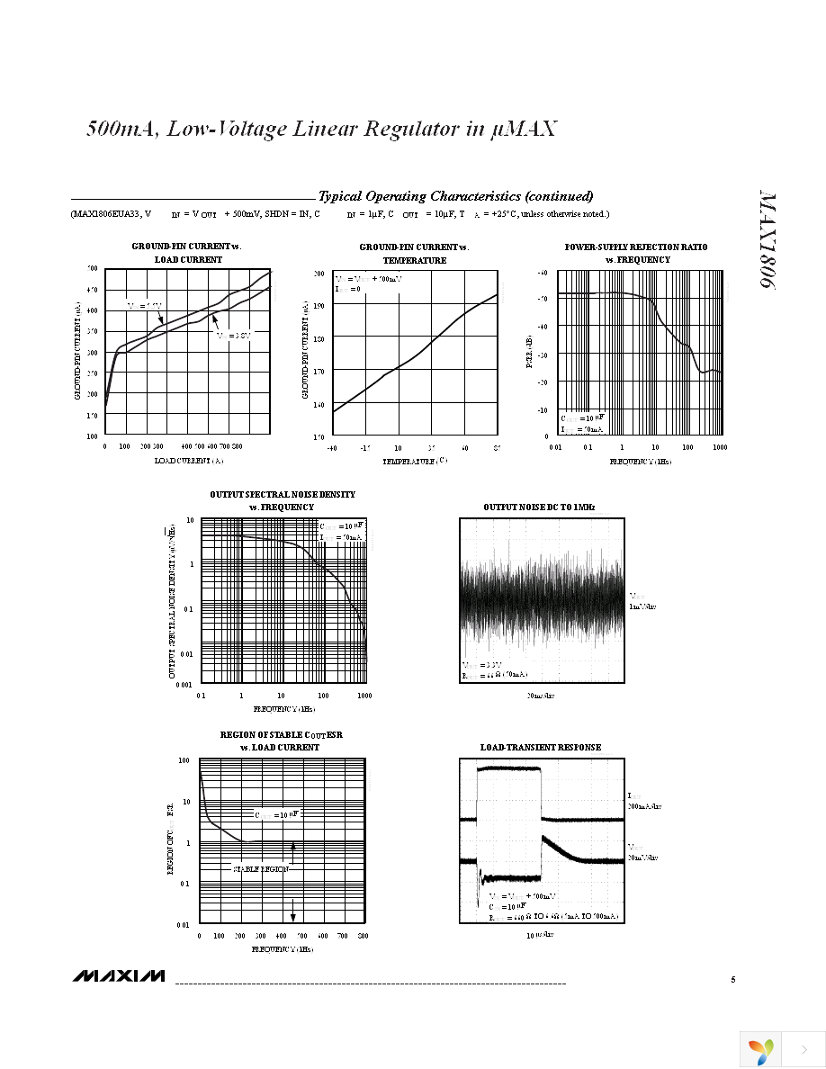 MAX1806EUA33+ Page 5