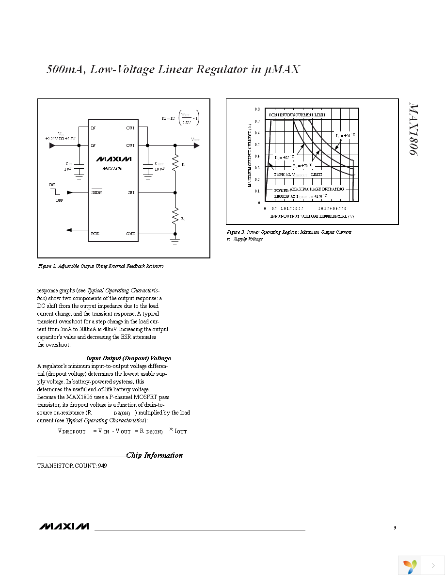 MAX1806EUA33+ Page 9