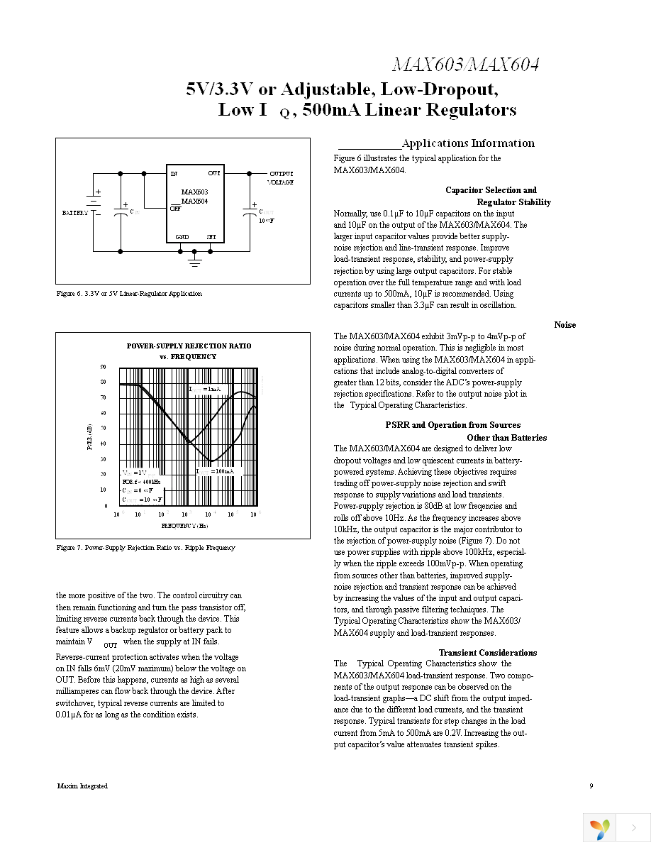 MAX604CSA+ Page 9