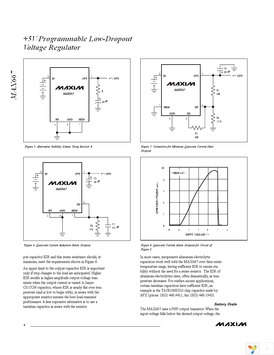 MAX667CSA+ Page 6