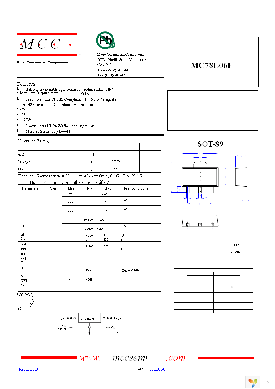 MC78L06F-TP Page 1