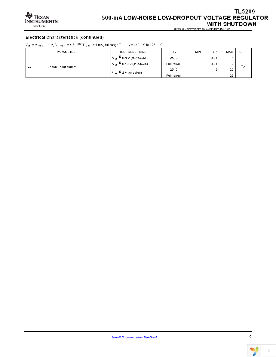 TL5209DR Page 5