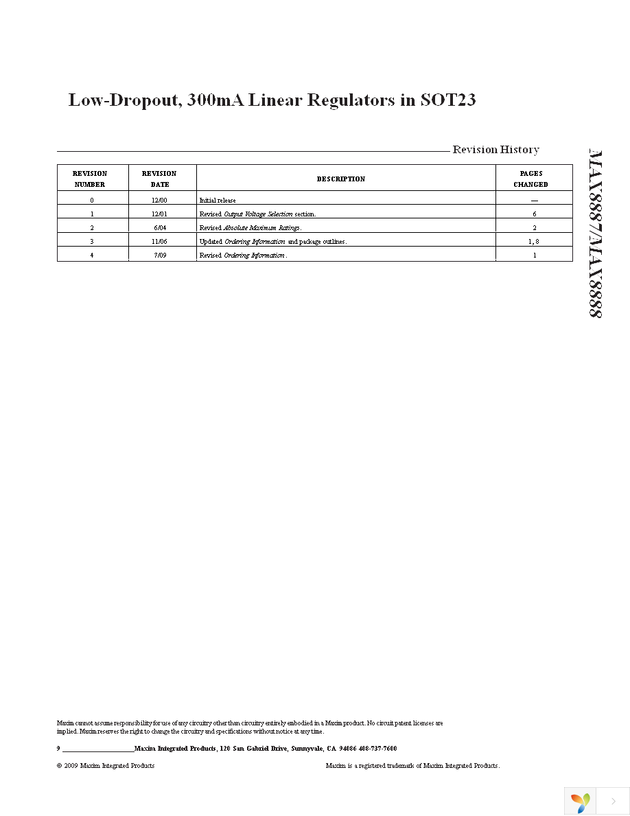MAX8887EZK33+T Page 9