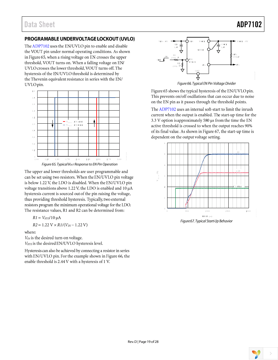 ADP7102ARDZ-5.0-R7 Page 19