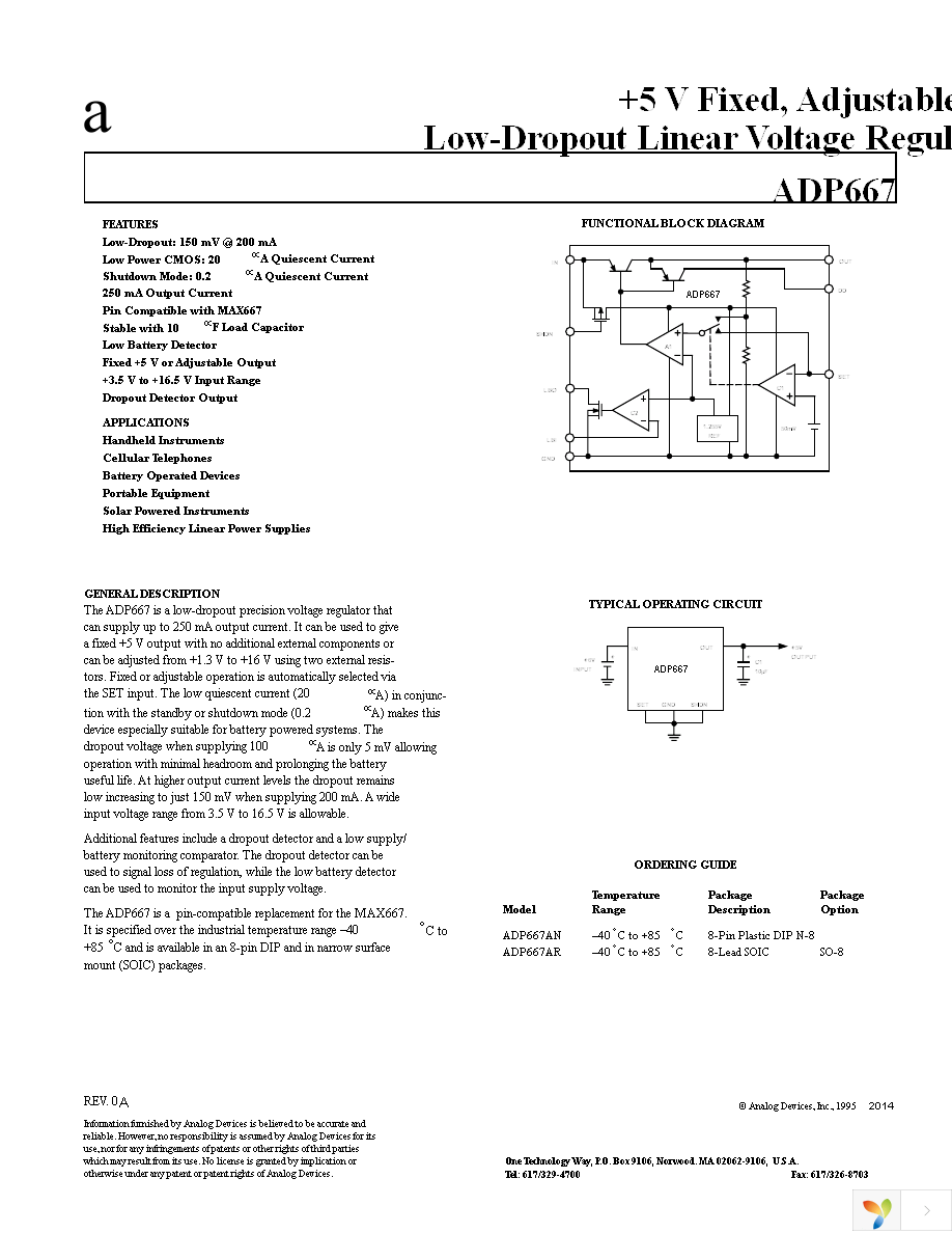 ADP667ARZ-REEL7 Page 1