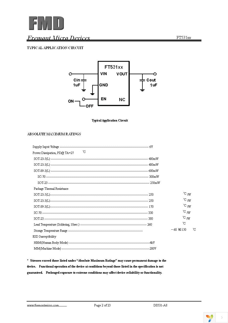 FT531GA Page 2