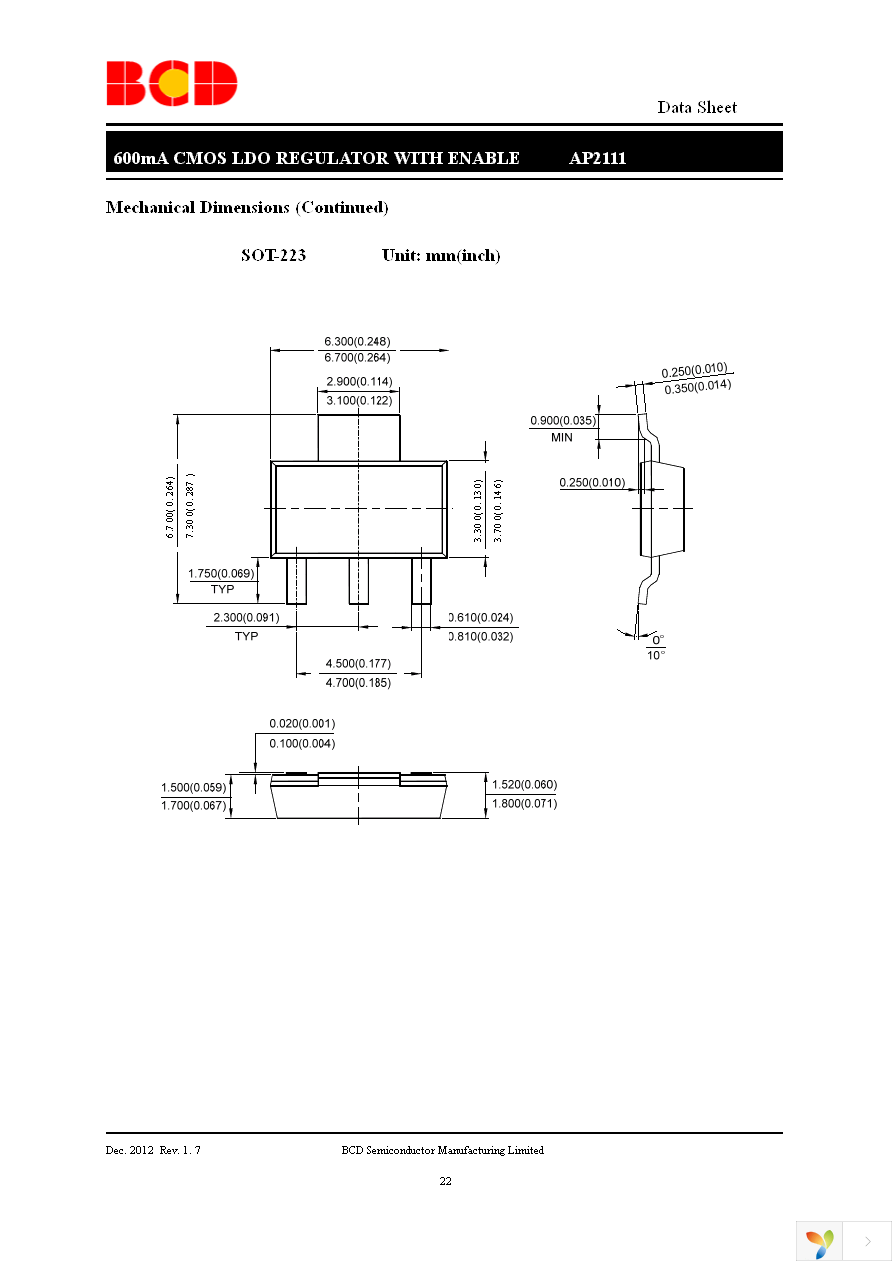 AP2111H-3.3TRG1 Page 22