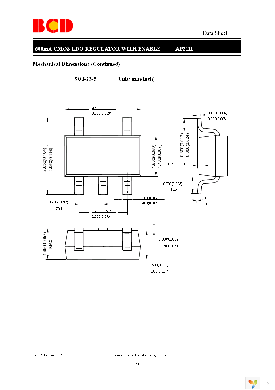 AP2111H-3.3TRG1 Page 23