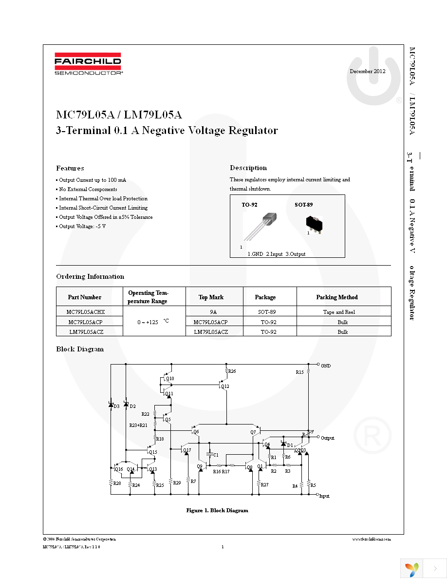 MC79L05ACHX Page 1