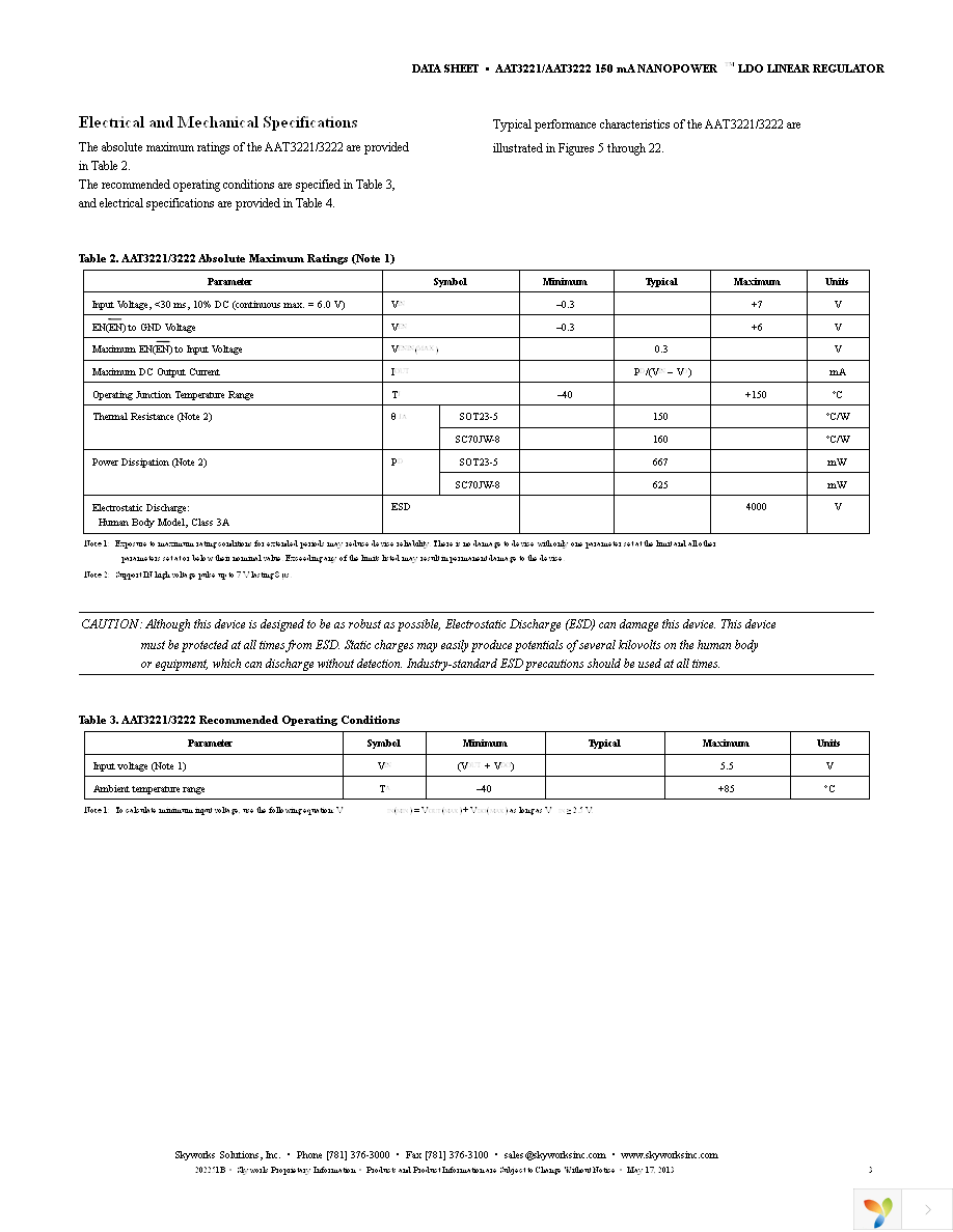 AAT3221IGV-3.3-T1 Page 3