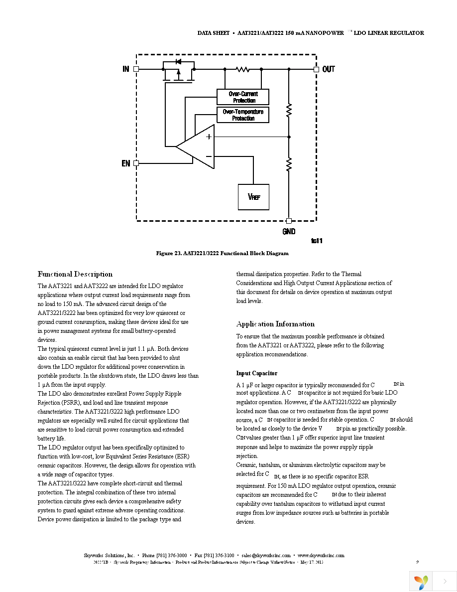 AAT3221IGV-3.3-T1 Page 9